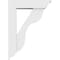 Ekena Millwork Standard Carmel Architectural Grade PVC Bracket With Traditional Ends, 5"W x 16"D x 22"H BKTP05X16X22CAR01 - alternate 4